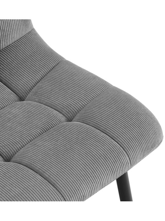Spisestuestol Tilde Cord, grå