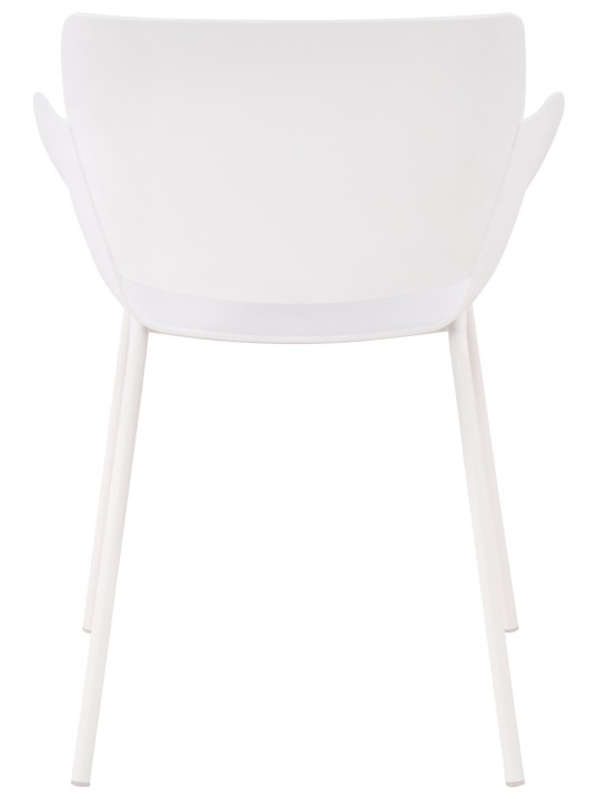 Sæt med 2 stole Alpena, hvid