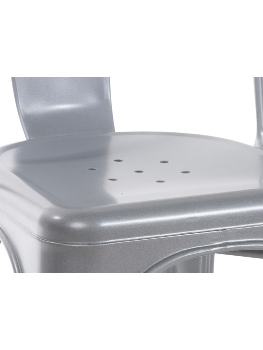 Sæt med 4 stole Benedikt, sølv Sæt med 4 stole Benedikt, sølv