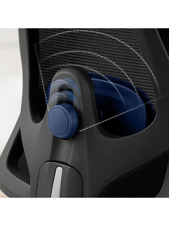 Kontorstol Elisha, sort Kontorstol Elisha, sort