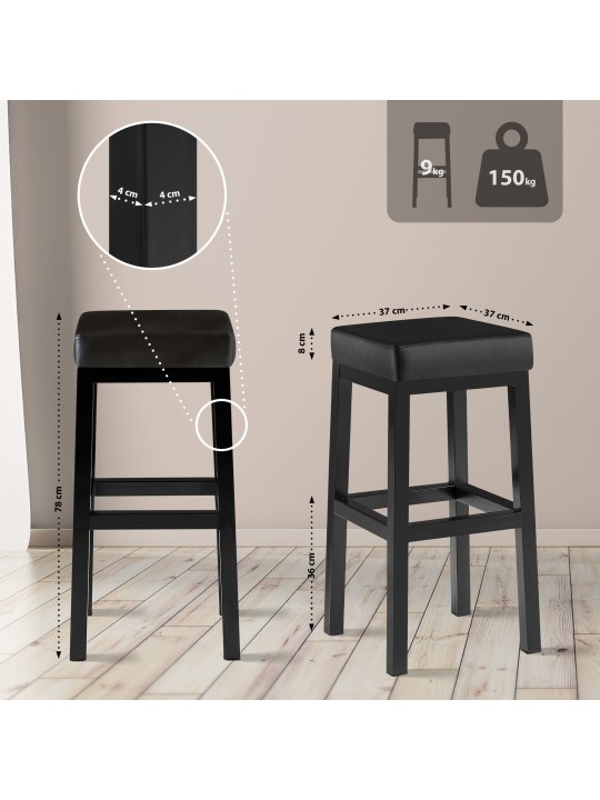 Barstol Taylor B80, sort