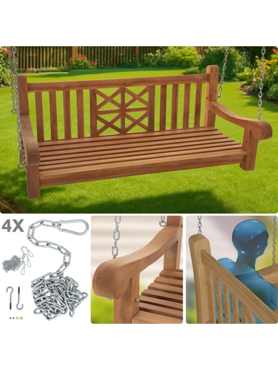 Gyngebænk Farm 150 cm, teak Gyngebænk Farm 150 cm, teak