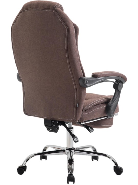 Kontorstol Slotsstof, brun