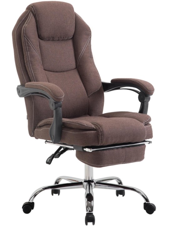 Kontorstol Slotsstof, brun