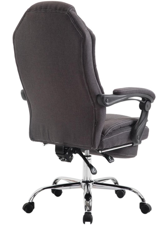 Kontorstol Slotsstof, mørkegrå