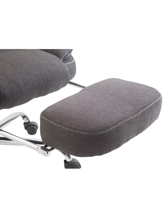 Kontorstol Slotsstof, mørkegrå