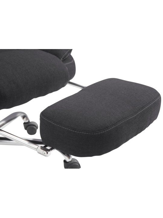 Kontorstol Slotsstof, sort