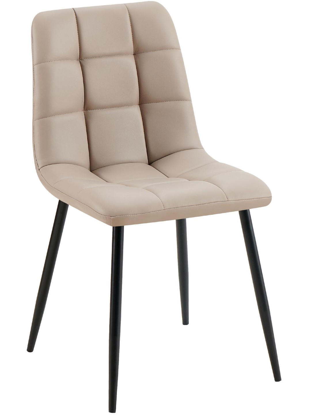 Spisestuestol Antibes kunstlæder, taupe
