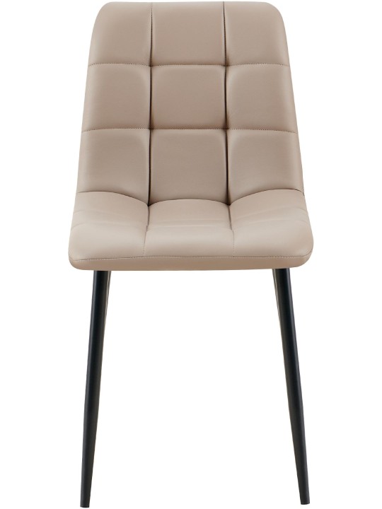 Spisestuestol Antibes kunstlæder, taupe