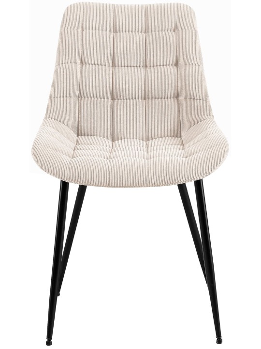 Sardna Cord spisestuestol, creme Sardna Cord spisestuestol, creme