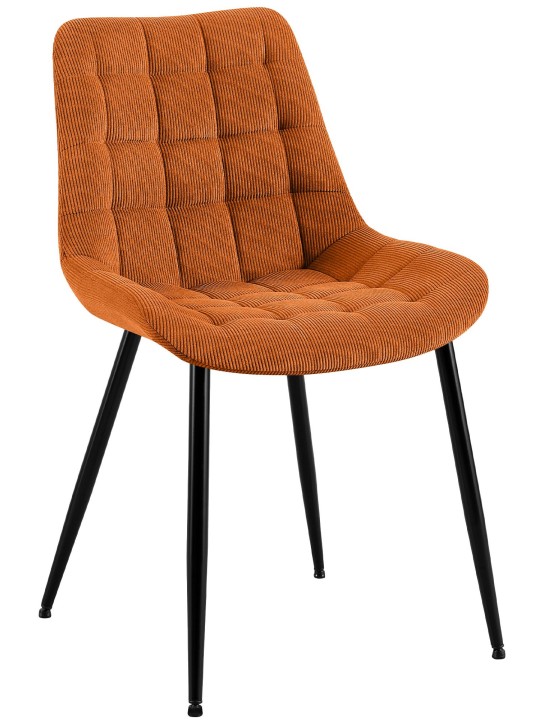 Sardna Cord spisestuestol, orange