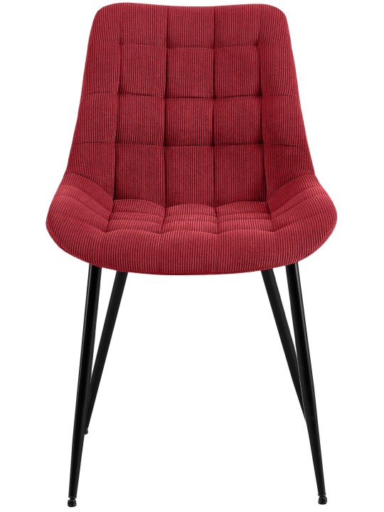 Sardna Cord spisestuestol, bordeaux Sardna Cord spisestuestol, bordeaux