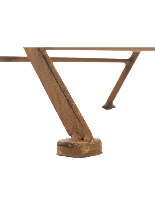 Stol Sibell, antik brun