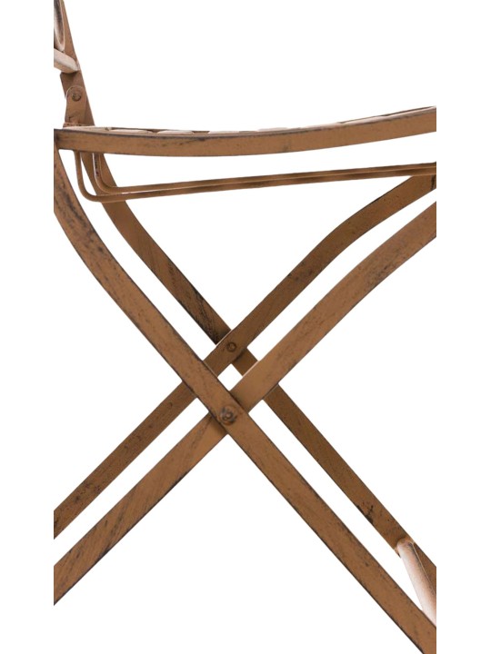 Stol Sibell, antik brun