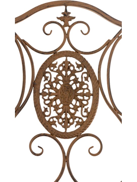 Stol Sibell, antik brun