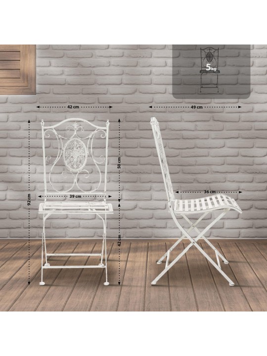 Stol Sibell, hvid Stol Sibell, hvid