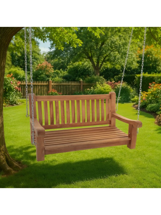 Joyce gyngebænk 120 cm, teak