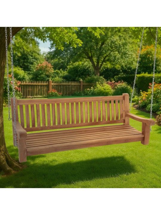 Joyce gyngebænk 180 cm, teak