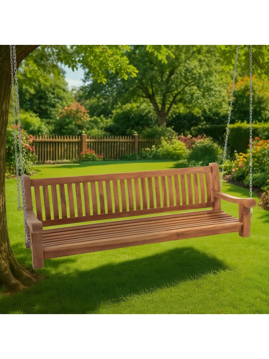 Joyce gyngebænk 200 cm, teak