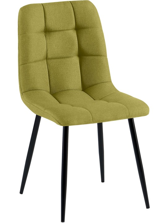 Spisestuestol Antibes stof, grøn Spisestuestol Antibes stof, grøn