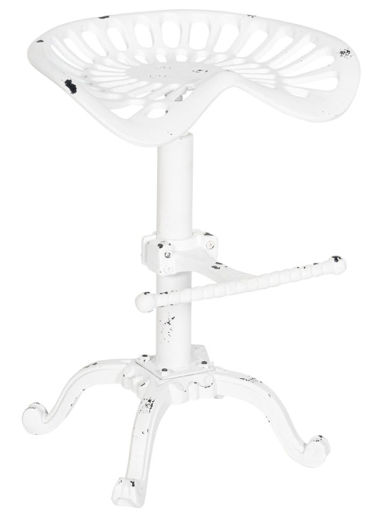 Barstol Butch, antik hvid Barstol Butch, antik hvid