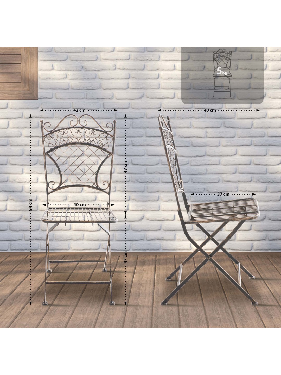 Havestol Adelar, bronze