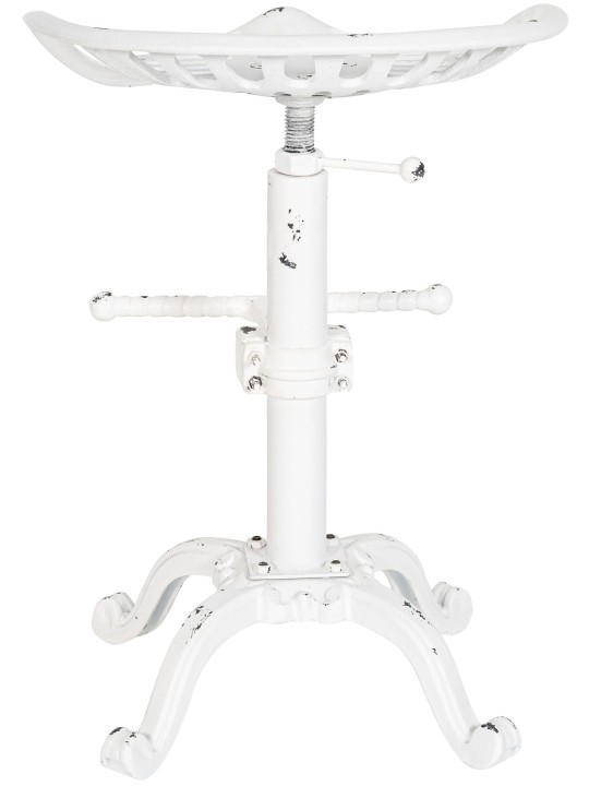 Sæt med 2 barstole Butch, antik hvid