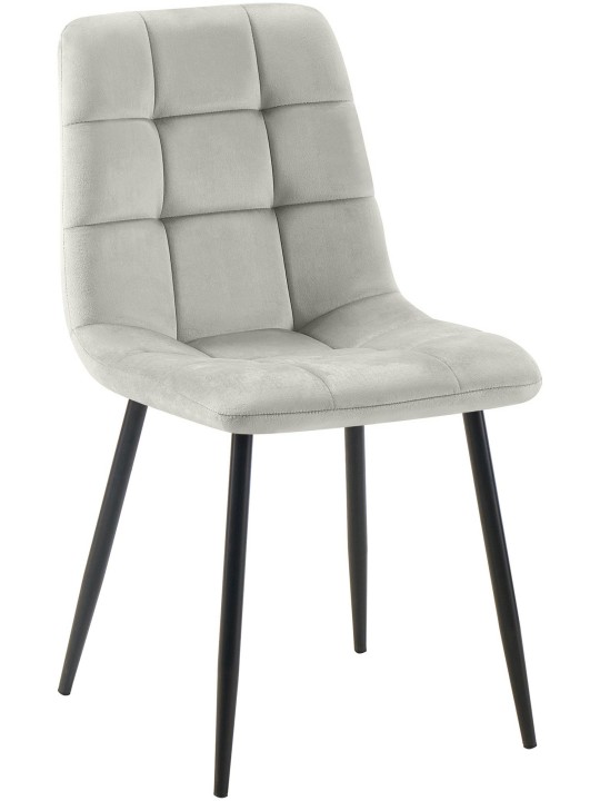 Antibes spisestuestol, grå