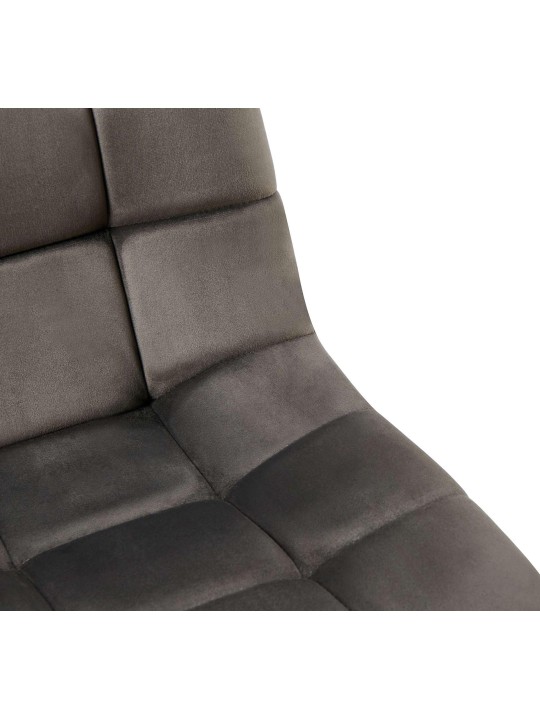 Antibes spisestuestol, antracit