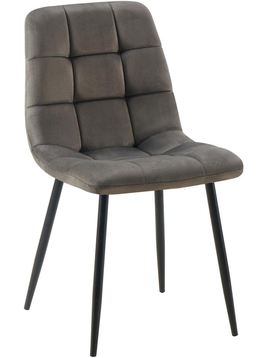 Antibes spisestuestol, antracit