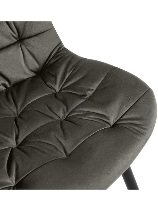 Sæt med 2 Rossford spisestuestole, antracit Sæt med 2 Rossford spisestuestole, antracit