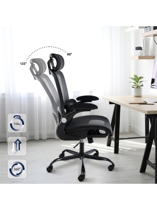 Kontorstol Kaylee, sort Kontorstol Kaylee, sort