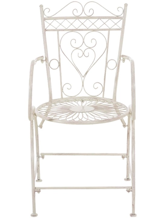 Stol Sheela, antik creme