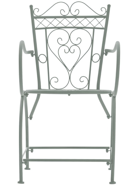 Stol Sheela, antik grøn