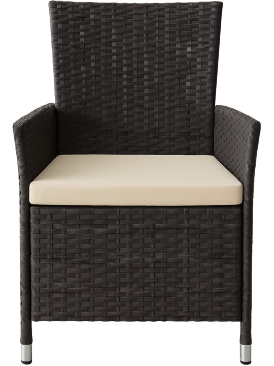 Fireda siddegruppe, mørkebrun