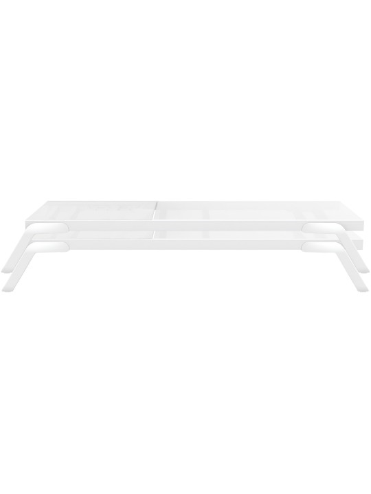 Sæt med 2 liggestole Tropic, hvid