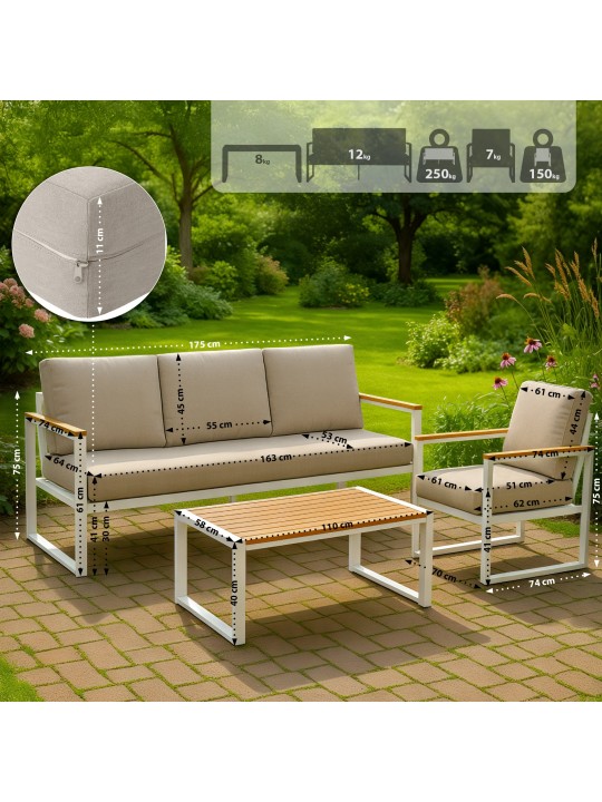 Rodiesa siddegruppe, hvid Rodiesa siddegruppe, hvid