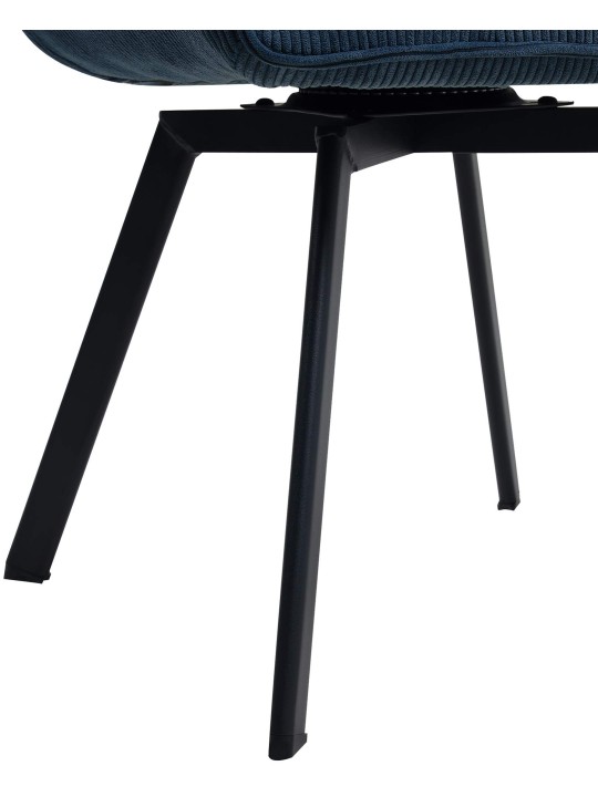 Spisestuestol Jordi Cord, blå