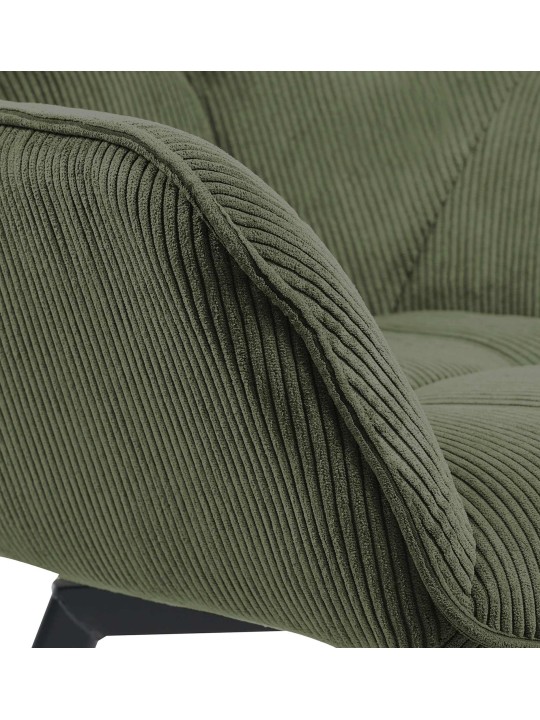 Spisestuestol Jordi Cord, grøn Spisestuestol Jordi Cord, grøn