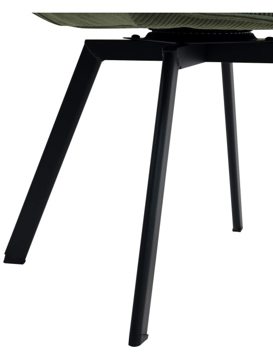 Spisestuestol Jordi Cord, grøn Spisestuestol Jordi Cord, grøn