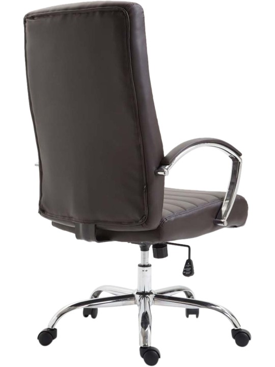 Kontorstol Valais imiteret læder, brun Kontorstol Valais imiteret læder, brun