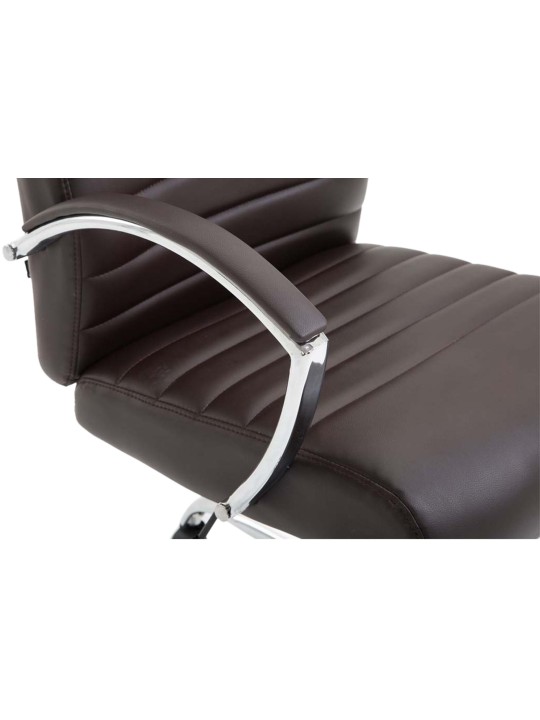 Kontorstol Valais imiteret læder, brun Kontorstol Valais imiteret læder, brun