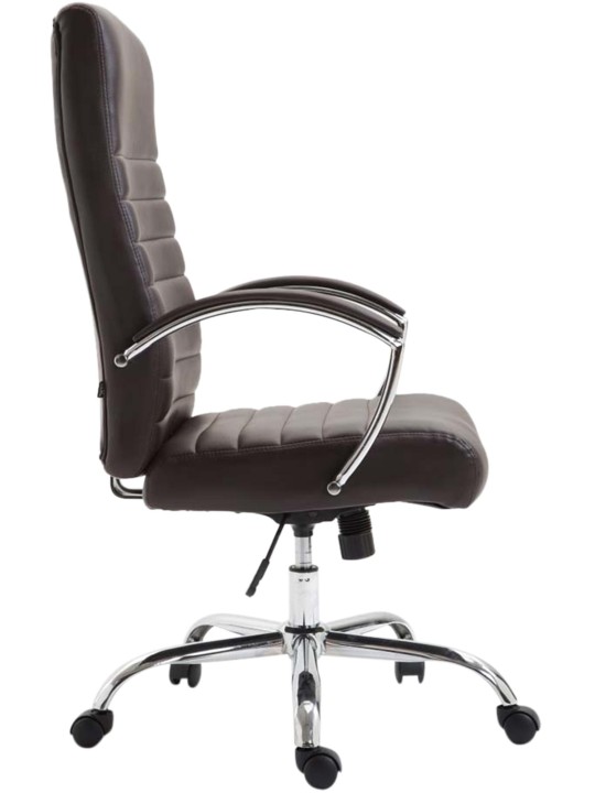 Kontorstol Valais imiteret læder, brun Kontorstol Valais imiteret læder, brun