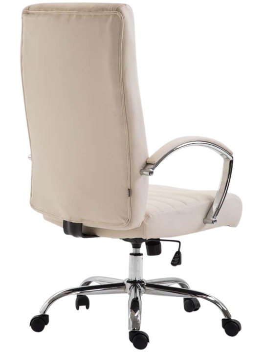 Kontorstol Valais imiteret læder, creme Kontorstol Valais imiteret læder, creme