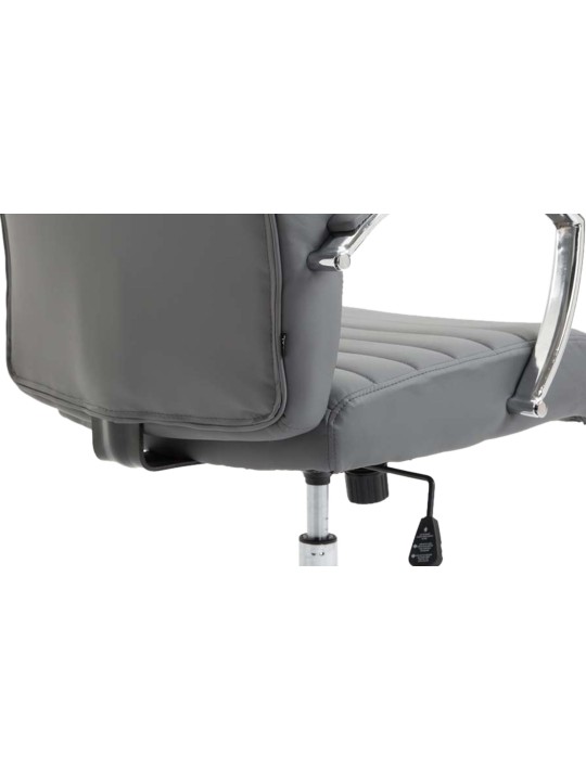Kontorstol Valais imiteret læder, grå Kontorstol Valais imiteret læder, grå