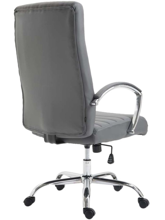 Kontorstol Valais imiteret læder, grå Kontorstol Valais imiteret læder, grå