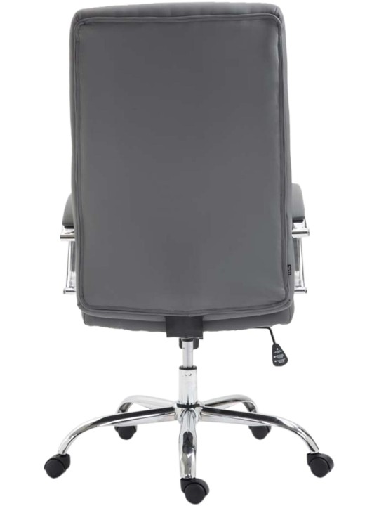 Kontorstol Valais imiteret læder, grå Kontorstol Valais imiteret læder, grå