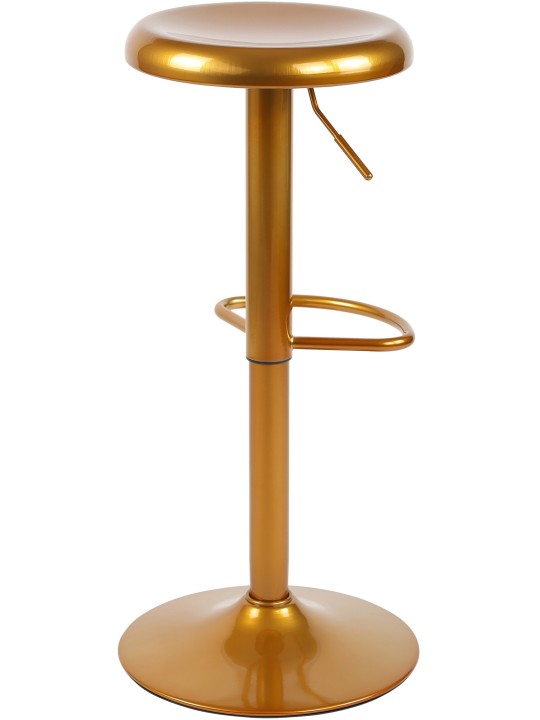 Sæt med 2 barstole Williston, guld Sæt med 2 barstole Williston, guld