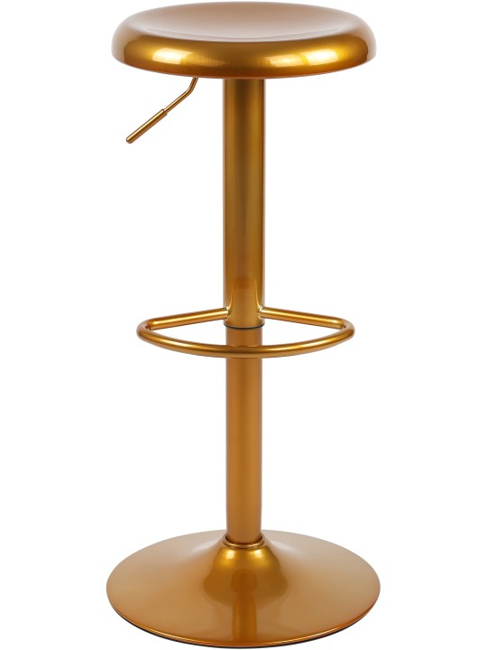 Sæt med 2 barstole Williston, guld Sæt med 2 barstole Williston, guld