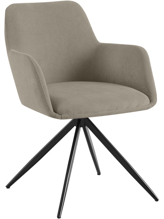 Olema Cord spisestuestol, taupe